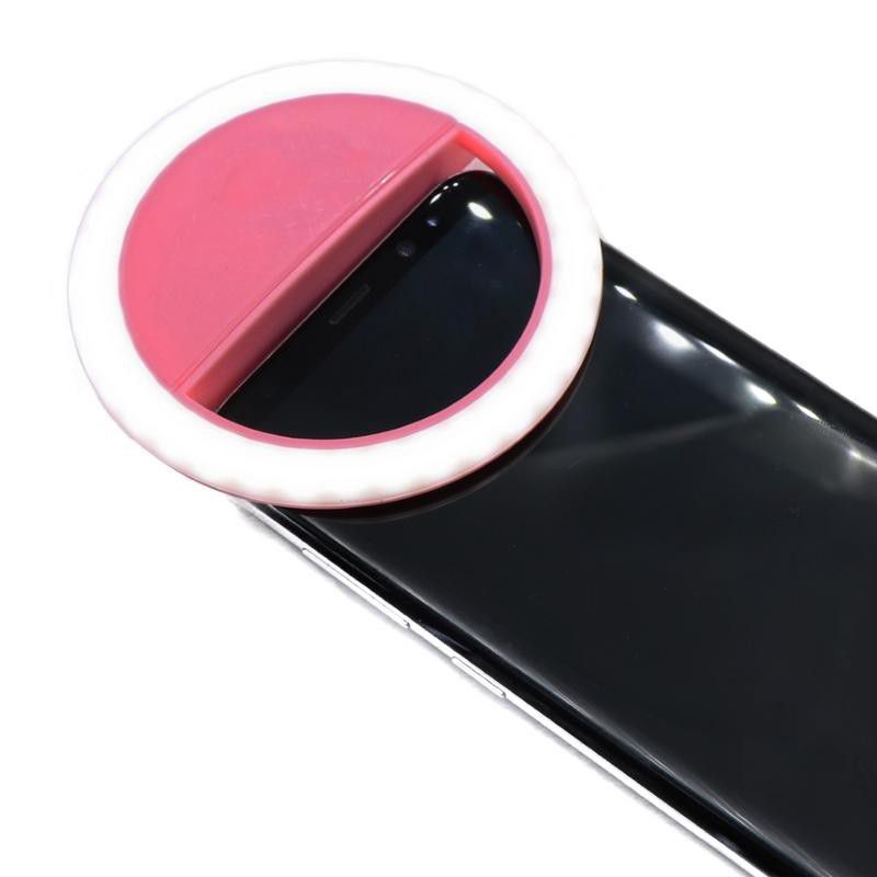 Pink Selfie Ring Light 3